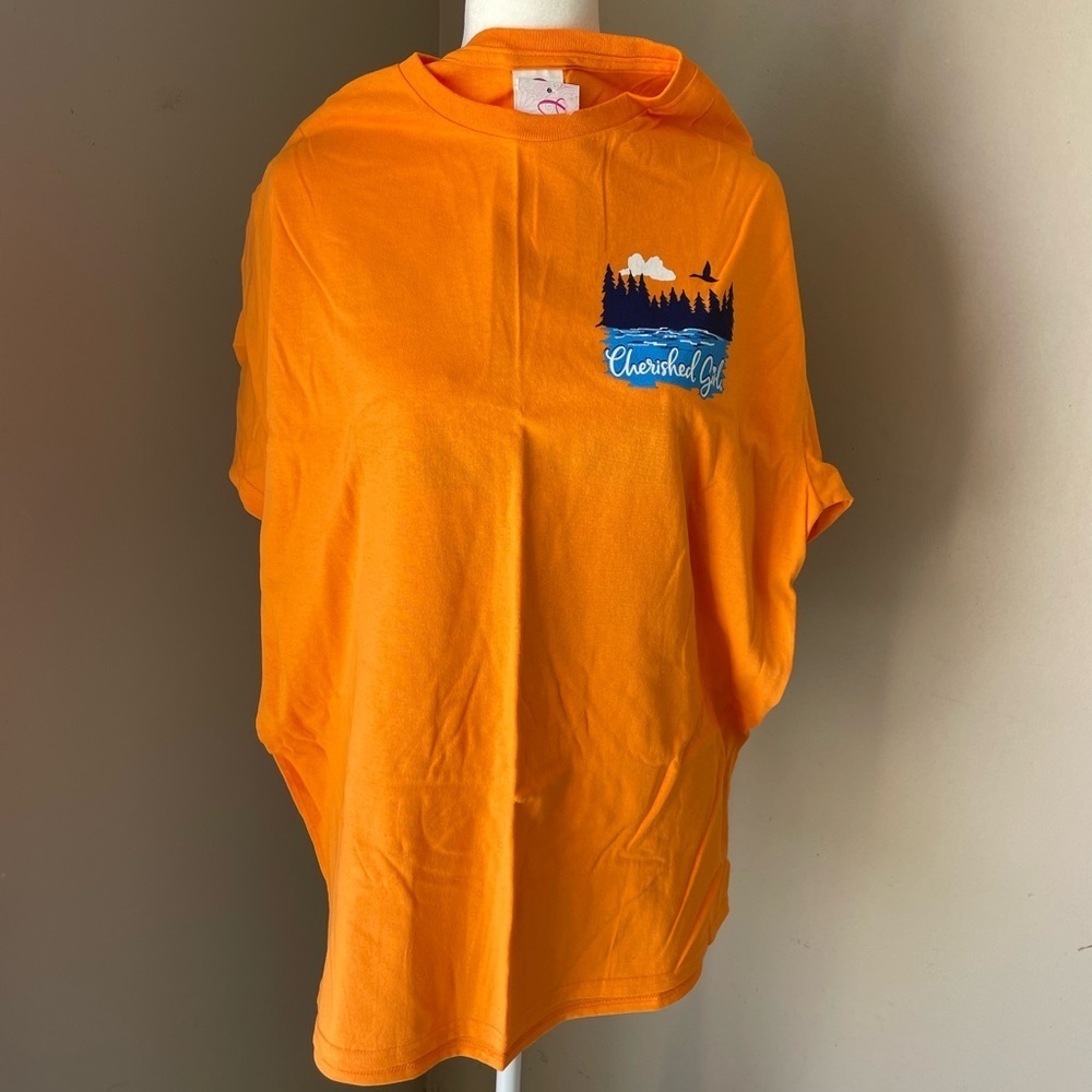 Women's Lake Life, Cherished Girl Short Sleeved T-shirt - Sz. L - Picture 4 of 4